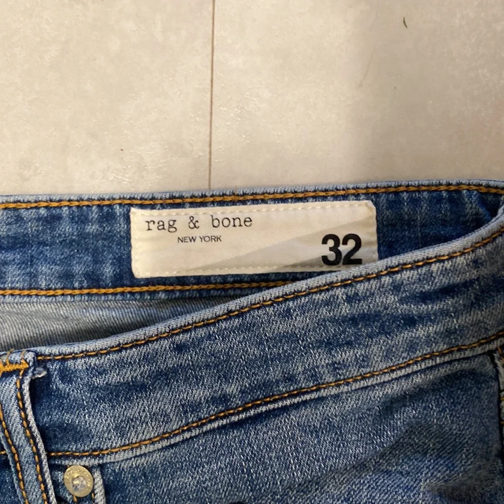 Rag and Bone Dre Low-Rise Slim Boyfriend Jeans - Picture 2 of 13